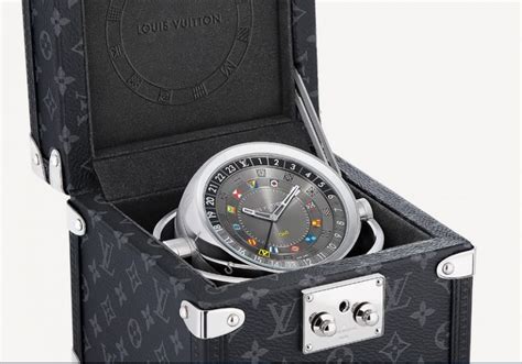 louis vuitton trunk clock